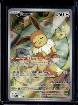 2023-25 Pokemon SV Black Star Promos SVP EN Eevee #173 - Image 1