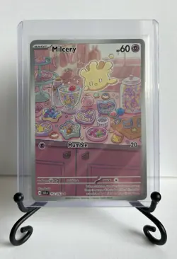 2024 Pokemon Stellar Crown Milcery 152/142 Illustration Rare - Image 1