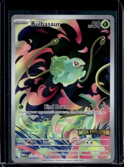 2025 Pokemon Mega Evolution Bulbasaur Promos #133/132 - Image 1