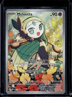 2025 Pokemon ME Black Star Promos Meloetta #026 - Image 1