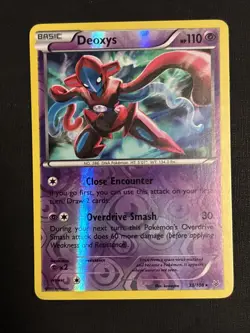 Pokemon TCG: XY/SM- Roaring Skies Deoxys; Guardians Rayquaza Reverse Holos - Image 2