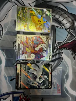 Lot Of Pokemon Tcg Picachu Full Art, Charizard Ex Terra And lugia V NM(Lugia LP) - Image 1