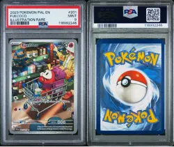 2023 Pokemon Paldea Evolved Fuecoco Illustration Rare #201, PSA Mint 9 - Image 2