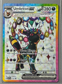 Pokemon Prismatic Evolutions Umbreon ex 176 SVP176 Figure Collection Promo 4 - Image 1
