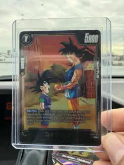 Son Goku Jr. FB08-102 Alternate Art Saiyan's Pride Dragon Ball English Card - Image 1