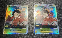 • Monkey.D.Luffy • OP07-109 SR Premium Booster Holo Foil One Piece TCG NM R - Image 1