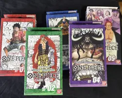 One Piece TCG SEALED ENGLISH Starter Deck Bundle ST-01 ST-02 ST-03 ST-04 ST-05 - Image 1
