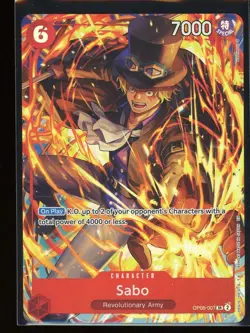 Sabo One Piece OP-PR Illustration Box Vol.5 Super Rare Holo #007 - Image 1