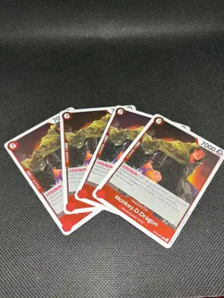 One Piece Monkey.D.Dragon OP13-017 R (Playset of 4) OP-13 English - Image 2