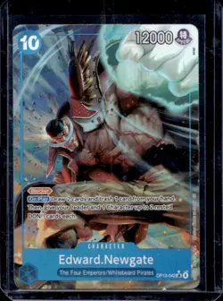 2025 One Piece Carrying on His Will Edward.Newgate Alternate Art #OP13-042 - Image 1