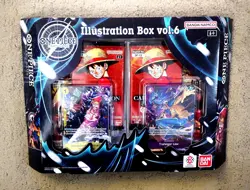 FACTORY SEALED *New* ONE PIECE Illustration Box Vol. 6 (4) Booster + 2 PROMO - Image 1