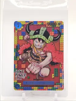 MONKEY D. LUFFY 2025 ONE PIECE JPN ONE PIECE DAY '25 PROMO A P-110 Q6095 - Image 1