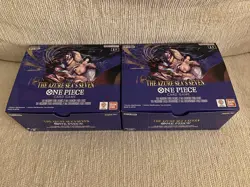 x48 One Piece OP-14 Sleeved Booster Packs Lot DEAD PACKS Comes With Booster Box - Image 2