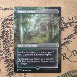 Temple Garden (Borderless) Lorwyn Eclipsed Regular - Image 1