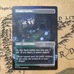 Temple Garden (Borderless) Lorwyn Eclipsed Regular - Image 2