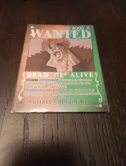 Eustass Captain Kid OP01-051 Sp Romance Dawn Wanted Poster - Image 1