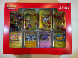 Pokemon 4 Mini Tins + 4 Promo Cards Bundle - 151 Sams Club Exclusive - Image 1