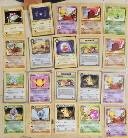 Pokemon Team Rocket Card Lot - NM-HP - 1st Edition & Unlimited - LOT 1 - Image 1