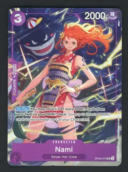 Nami OP09-070 UC Premium Card Collection Best Selection Vol.4 One Piece - Image 1