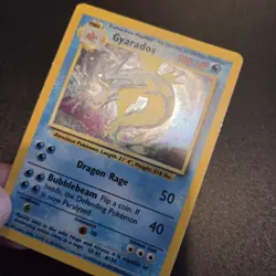 Pokemon Card - Gyarados 6/102 4th Print Holo Rare Base Set 1999-2000 WOTC - Image 2