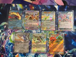 Surging Sparks EX NM 7 Card Lot Pokemon TCG - Image 1