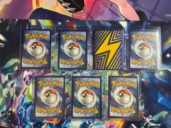 Surging Sparks EX NM 7 Card Lot Pokemon TCG - Image 2
