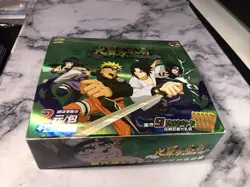 Naruto CCG Collectible HY-0602 Booster TCG Box Trading Game Card 30 Packs - Image 1