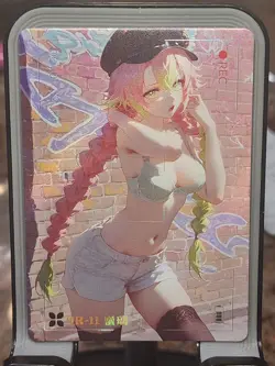 Mitsuri Demon Slayer TR-11 Reluctant Goddess Story Anime Waifu Card TR - Image 2