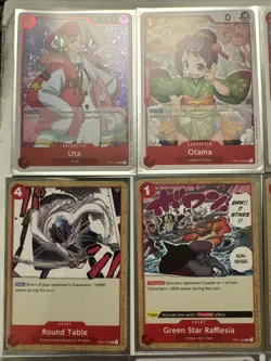 ONE PIECE PRE-ERRATA 53 CARD LOT OP01 ROMANCE DAWN NAMI ZORO SANJI CHOPPER UTA - Image 2