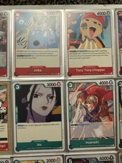 ONE PIECE PRE-ERRATA 53 CARD LOT OP01 ROMANCE DAWN NAMI ZORO SANJI CHOPPER UTA - Image 4
