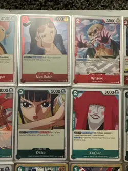 ONE PIECE PRE-ERRATA 53 CARD LOT OP01 ROMANCE DAWN NAMI ZORO SANJI CHOPPER UTA - Image 5