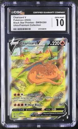 Charizard V SWSH260 SWSH: Sword & Shield Promo Cards Holo - Image 1