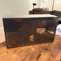 Pokemon Sword and Shield Ultra Premium Collection Zacian & Zamazenta Box New UPC - Image 1