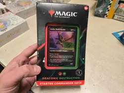 Magic: The Gathering Starter Commander Deck Draconic Destruction MTG NEW - Image 1