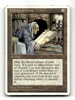 Library of Leng Unlimited Edition # Magic the Gathering - Image 1
