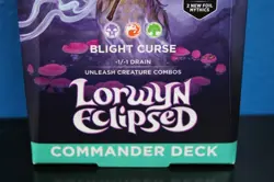 MTG Lorwyn Eclipsed Blight Curse Commander Deck New Sealed (SHLF-Q49) - Image 2