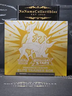 Pokemon Sword & Shield Brilliant Stars Pokemon Center Elite Trainer Box ETB - Image 1