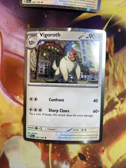 Slakoth 160/193, Vigoroth 161/193, Slaking 162/193 Cosmos Holo Pokemon Set - Image 4