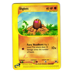 DIGLETT 106/165 EXPEDITION BASE SET POKEMON TCG - Image 1