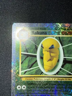 Kakuna 50/110 Legendary Collection Reverse Holo LP Vintage Pokemon TCG - Image 2