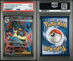 Pokemon Mega Evolution Mega Lucario EX Full Art 160/132 Ultra Rare 2025 PSA 9 MT - Image 3