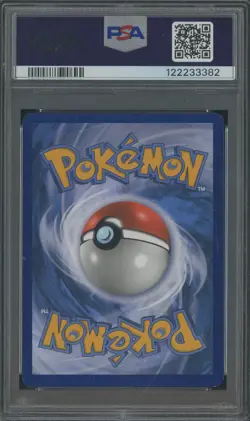 2018 Pokemon SM Black Star Promo Staff #SM219 Entei Holo PSA 7 NM - Image 2
