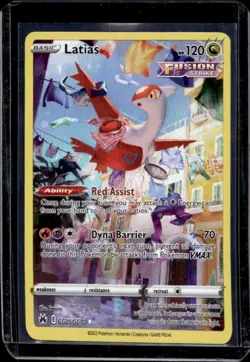 2023 Pokemon SWSH Crown Zenith Latias Galarian Gallery #GG20/GG70 - Image 1