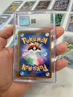 Pokemon TCG Espeon & Deoxys GX # 176/173 Tag Team - CGC 8 NM/MINT - Image 2