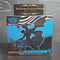 Pokemon TCG: Scarlet & Violet - BLACK BOLT Elite Trainer Box ETB - New & Sealed - Image 1