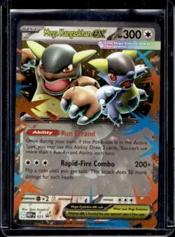 2025 Pokemon ME Black Star Promos Mega Kangaskhan ex #025 - Image 1