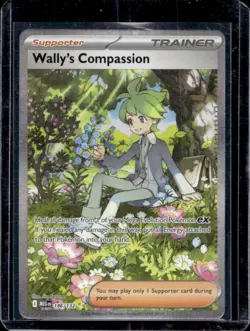 2025 Pokemon Mega Evolution Wally's Compassion Special Illustration Rare 186/132 - Image 1