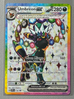 Pokemon Prismatic Evolutions Umbreon ex 176 SVP176 Figure Collection Promo 8 - Image 1