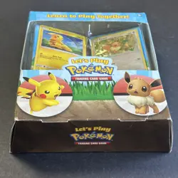 Pokemon TCG Let's Play Pikachu & Eevee 2-Decks Box Sealed - Image 2