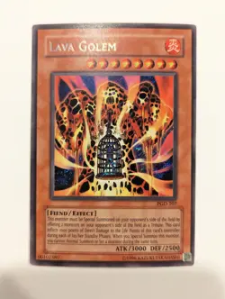 Lava Golem PGD-107 Pharaonic Guardian Unlimited Secret Rare LP - Image 1